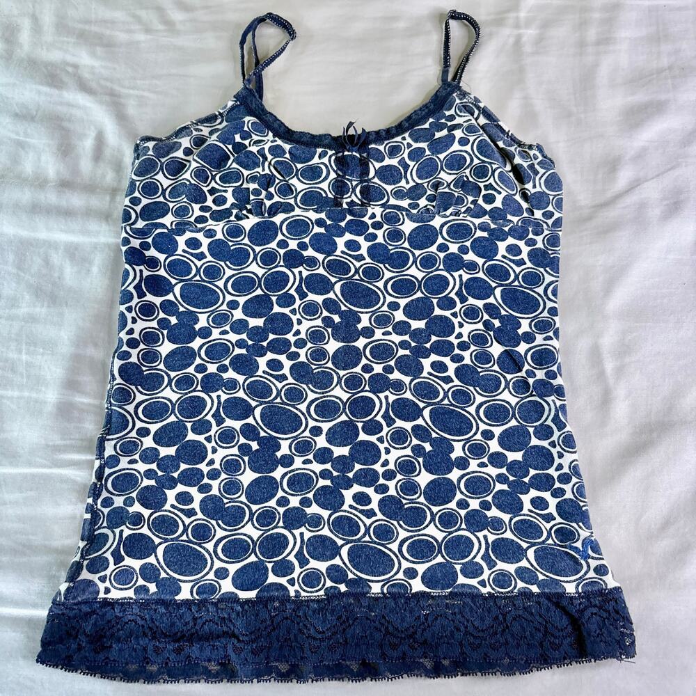 Y2K American Eagle Lace Cami Tank Top Medium